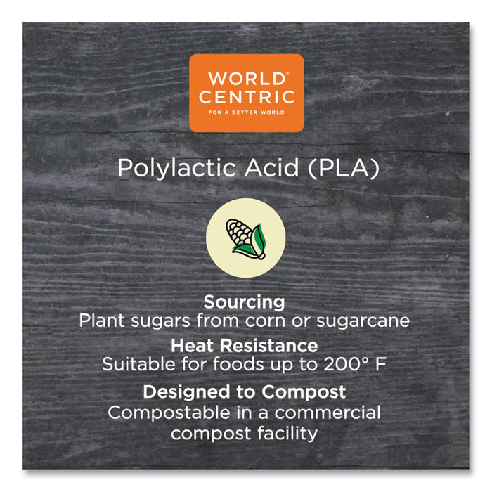 PLA Clear Cold Cups, 1oz, Plastic, Clear, 3,000/Carton