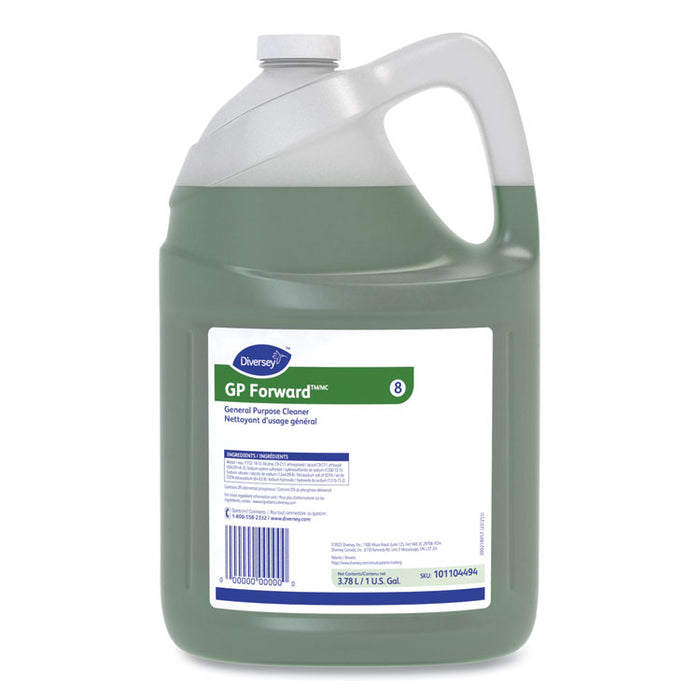 GP Forward Concentrated General Purpose Cleaner, Citrus Scent, 1 gal. Container, 4/Carton