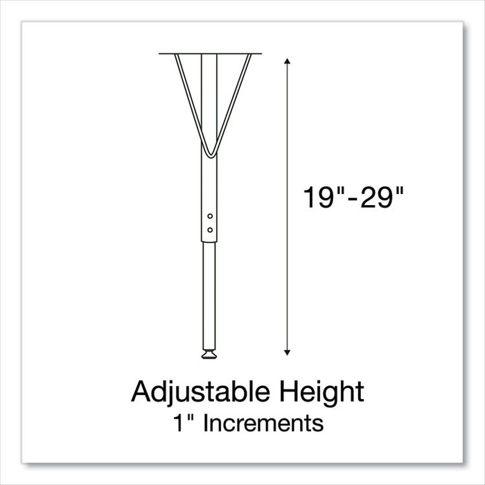 Adjustable Activity Tables, Kidney Shaped, 72" x 48" x 19" to 29", Gray Top, Gray Legs, 4/Pallet
