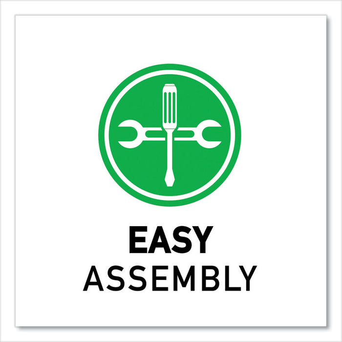 Dry-Erase Markerboard Activity Tables, Rectangular, 48" x 24" x 19" to 29", White Top, Black Legs, 4/Pallet