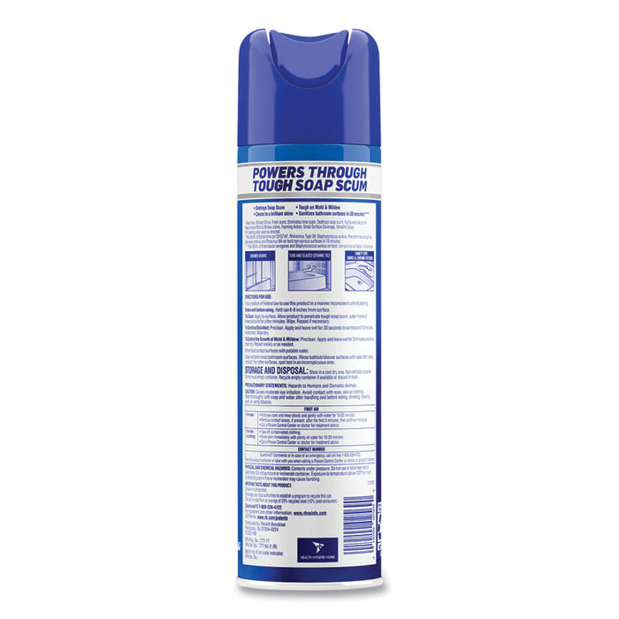 Power Foam Bathroom Cleaner, Unscented, 24 oz Aerosol Spray