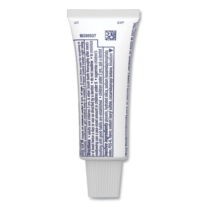3D White Brilliance Advanced Whitening Technology + Advanced Stain Protection Toothpaste, Vibrant Peppermint, 0.85 oz, 72/CT