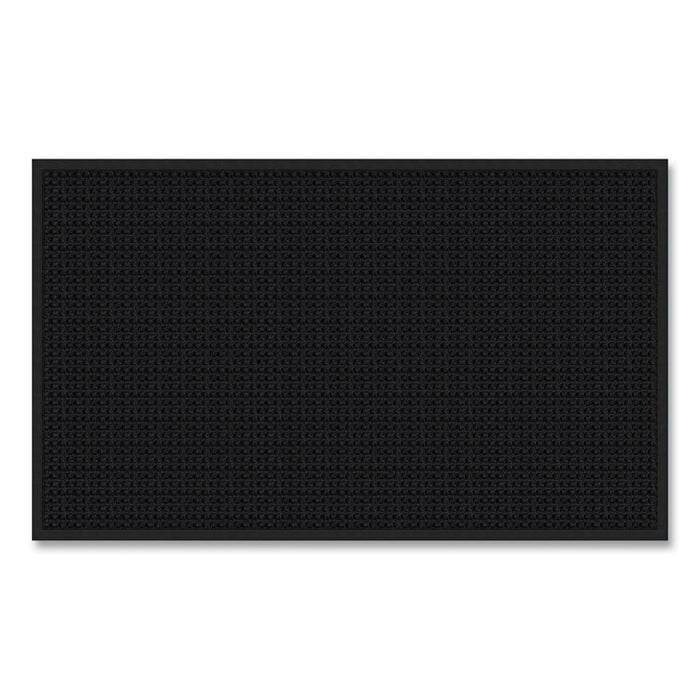 Absorba Select Entry Mat, Rectangular, Pepper/Black Crush-Resistant Needle-Punched Surface, 48" x 72"