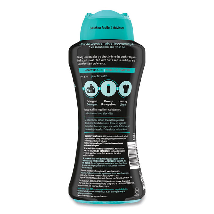 Unstopables In-Wash Scent Booster Beads, Fresh Scent, 24 oz Pour Bottle, 4/Carton