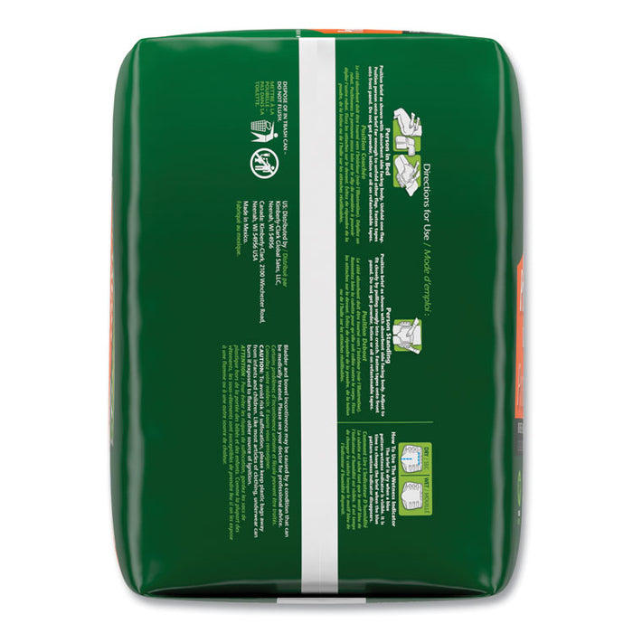 Incontinence Protection with Tabs, Small/Medium, 19" to 34" Waist, 20/Pack, 3 Packs/Carton