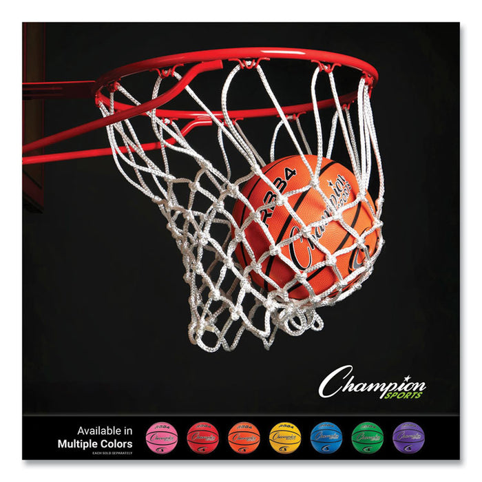 Rubber Sports Ball, Basketball, No. 6 Size, Orange