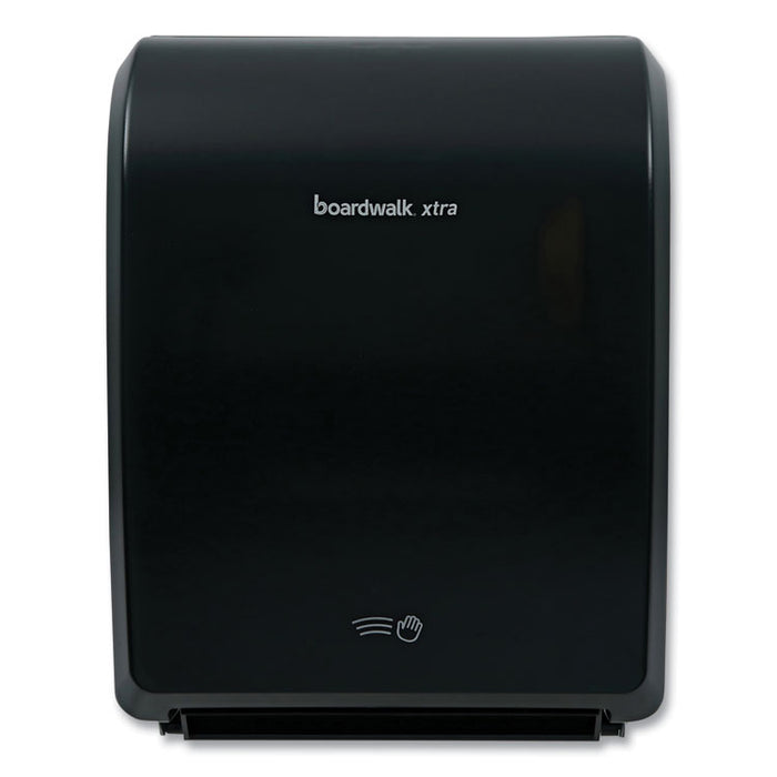 Xtra Electronic Hand Towel Dispenser, 12.31 x 9.31 x 15.94, Black