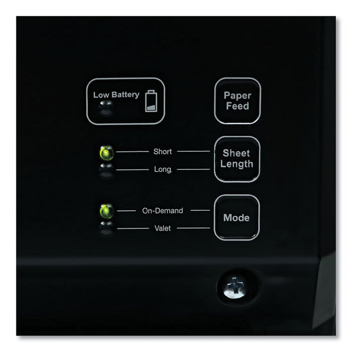 Xtra Electronic Hand Towel Dispenser, 12.31 x 9.31 x 15.94, Black
