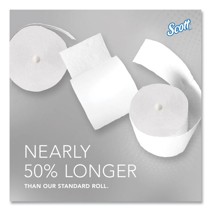 Essential Coreless SRB Bathroom Tissue, Septic Safe, 2-Ply, White, 1,000 Sheets/Roll, 36 Rolls/Carton