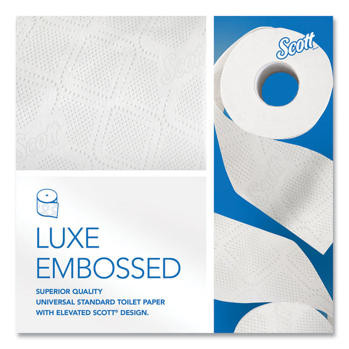 Essential 100% Recycled Fiber SRB Bathroom Tissue, Septic Safe, 2-Ply, White, 473 Sheets/Roll, 80 Rolls/Carton