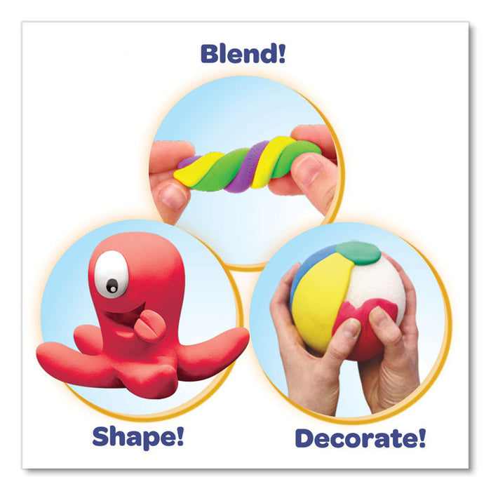 Model Magic Modeling Compound, 1 oz Packs, 75 Packs, Assorted Colors, 6 lbs 13 oz
