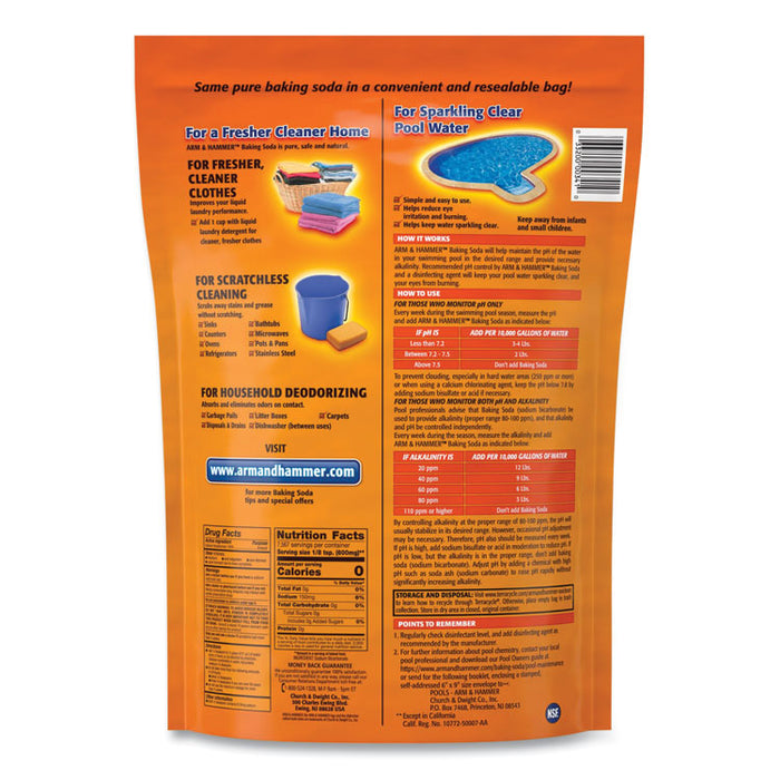 Baking Soda, 10.8 lbs Bag, 4/Carton