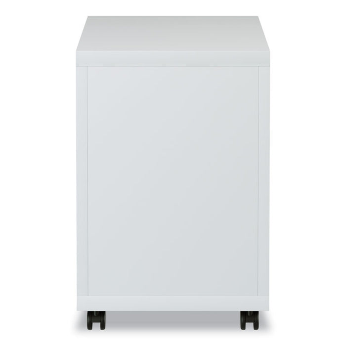 File Pedestal with Full-Length Pull, Left or Right, 2-Drawers: Box/File, Legal/Letter, Light Gray, 14.96" x 19.29" x 21.65"