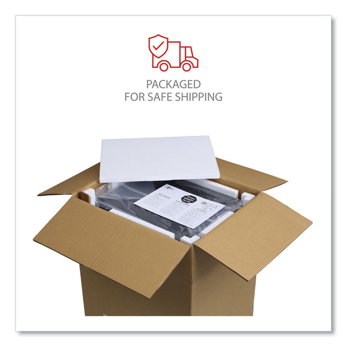 File Pedestal with Full-Length Pull, Left or Right, 2-Drawers: Box/File, Legal/Letter, Putty, 14.96" x 19.29" x 21.65"