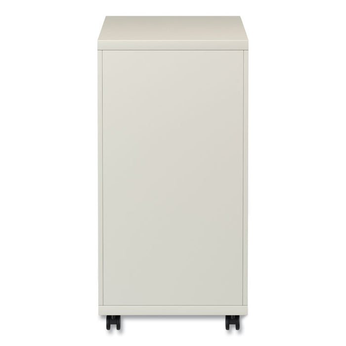 File Pedestal with Full-Length Pull, Left or Right, 2 Legal/Letter-Size File Drawers, Putty, 14.96" x 19.29" x 27.75"