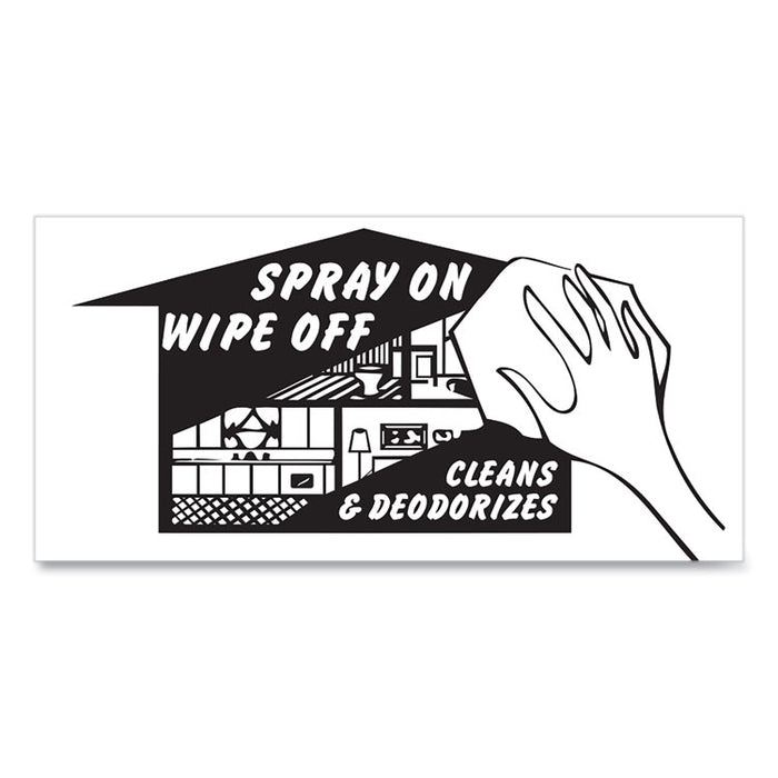 Crazy Clean All Purpose Cleaner, Floral Scent, 19 oz Aerosol Spray, Dozen