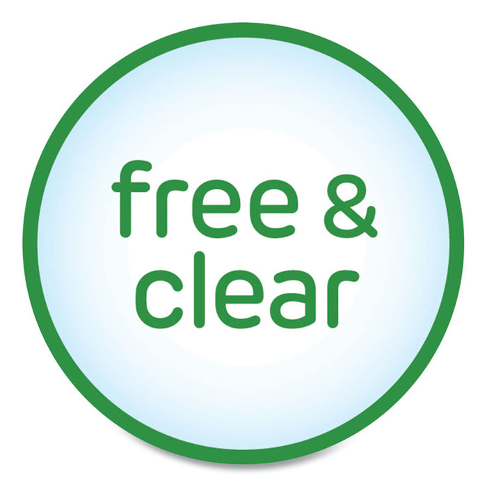 HE Compatible Liquid Detergent, Free and Clear/Unscented, 640 Loads, 5 gal Jug