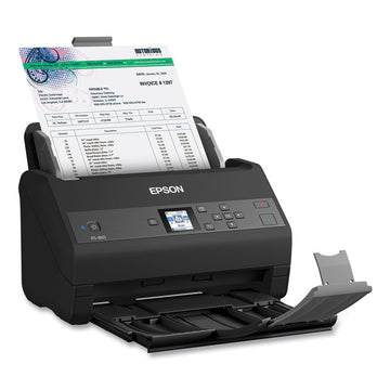 WorkForce ES-865 Color Duplex Document Scanner, 600 dpi Optical Resolution, 100-Sheet Duplex Auto Document Feeder