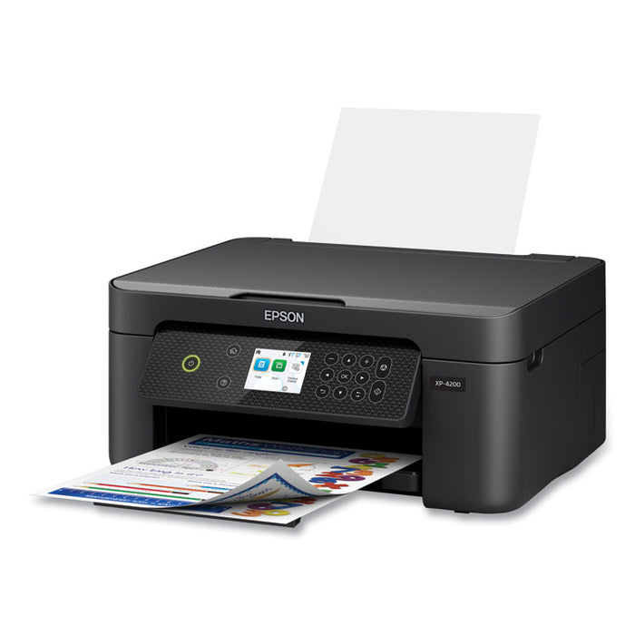 Expression Home XP-4200 Wireless All-in-One Inkjet Printer, Copy/Print/Scan
