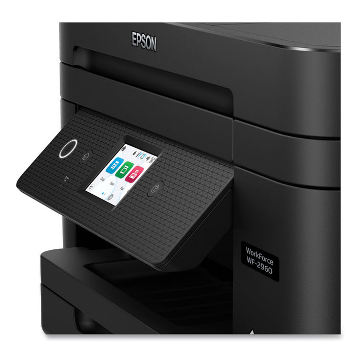 WorkForce WF-2960 Wireless All-in-One Inkjet Printer, Copy/Fax/Print/Scan