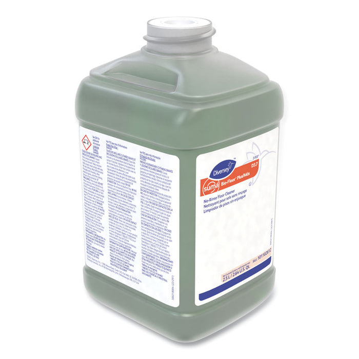 Bio-Floor Cleaner D3.7, Surfactant Scent, 2.5 L Bottle, 2/Carton