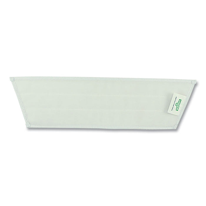 Excella Finishing Pad, Microfiber, 26", White, 5/Pack