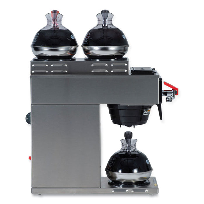 CWTF15-3 12 Cup Automatic Coffee Brewer, Gray/Stainless Steel