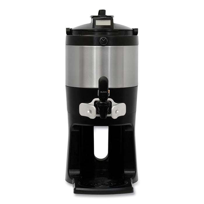 ThermoFresh Server, 128 oz, Silver/Black