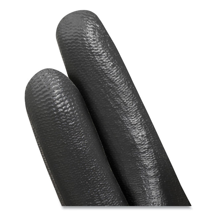 G40 Polyurethane Coated Gloves, EN388: 3131X, 15" Long, Medium, Black, 12 Pairs