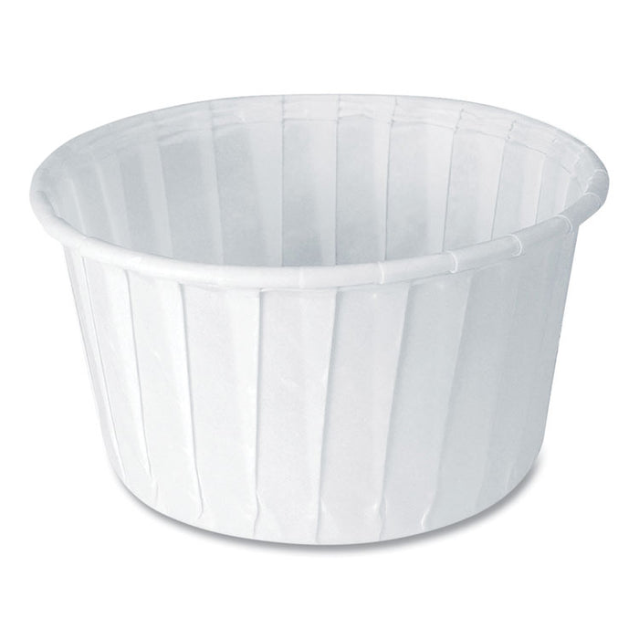 Paper Portion Cups, ProPlanet Seal, 5.5 oz, White, 250/Bag, 20 Bags/Carton
