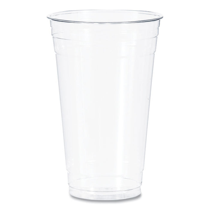Ultra Clear PETE Cold Cups, 24 oz, Plastic, Clear, 50/Sleeve, 12 Sleeves/Carton