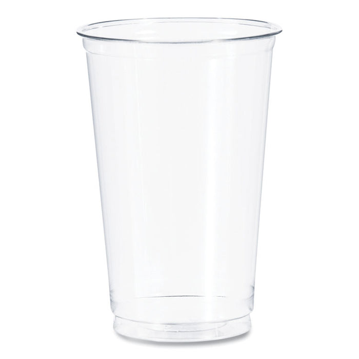 Ultra Clear PETE Cold Cups, 20 oz, Plastic, Clear, 50/Sleeve, 20 Sleeves/Carton
