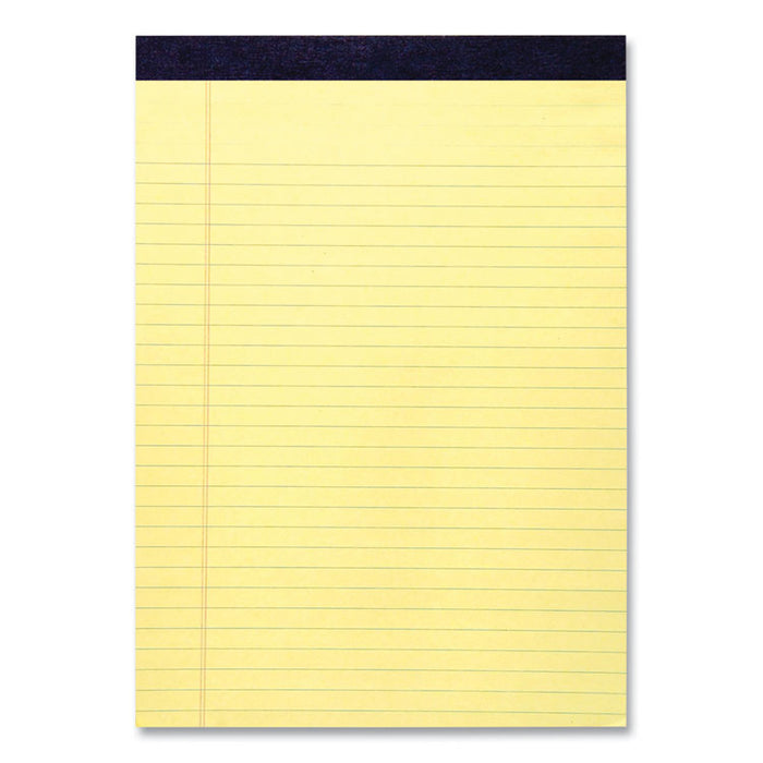 Legal Pad, Wide/Legal Rule, (50) Canary Yellow 8.5 x 11 Sheets, 36/Carton