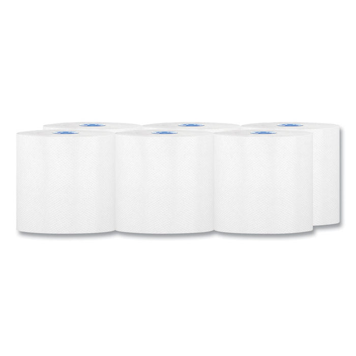 Signature Hardwound Roll Towels for Tandem Dispensers, TAD, 1-Ply, 7.5" x 775 ft, White, 6 Rolls/Carton