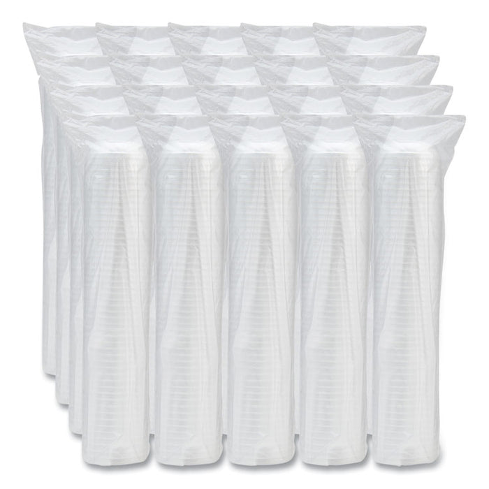 Insulated Foam Bowls, 5 oz, White, 50/Pack, 20 Packs/Carton