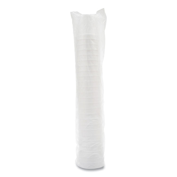 Foam Containers, 32 oz, White, 25/Bag, 20 Bags/Carton