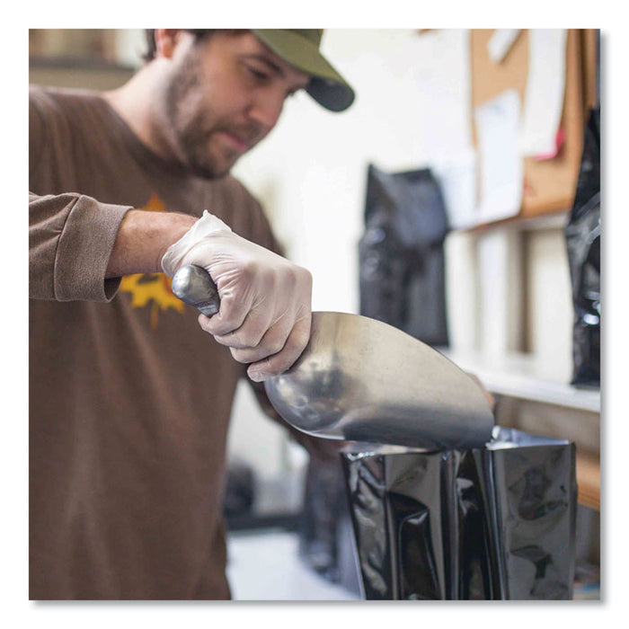 Industrial Vinyl Gloves, Powder-Free, Large, 3 mil Thick, 9.5" Long, Clear, 100/Box, 10 Boxes/Carton