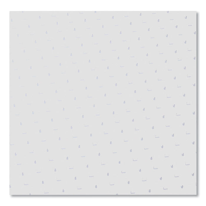 EverLife Moderate Use Chair Mat for Low Pile Carpeted Floors, Rectangular with Lip, Crystal Edges, 45" x 53", Clear