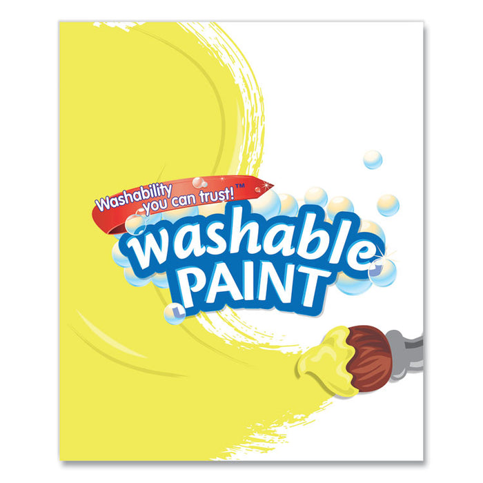 Washable Paint, Peach, 16 oz Bottle