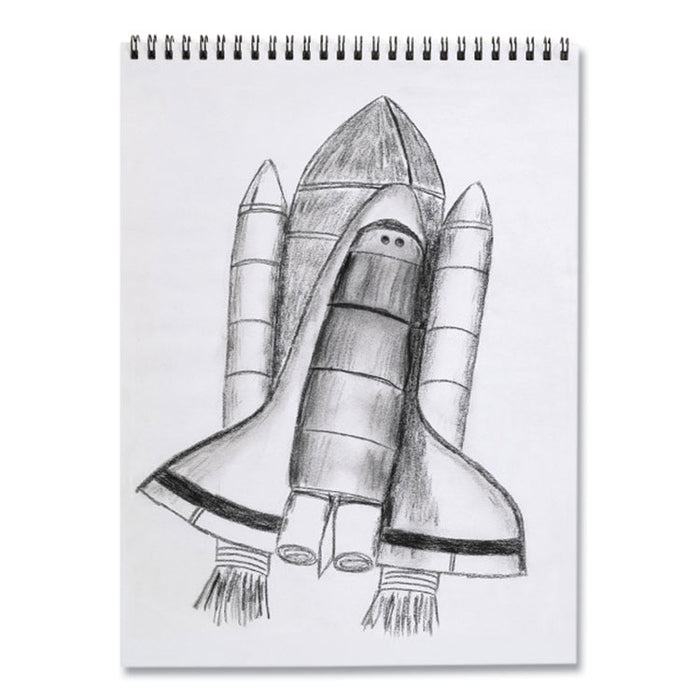Art1st Artist's Sketch Pad, Unruled, (30) White 9 x 12 Sheets