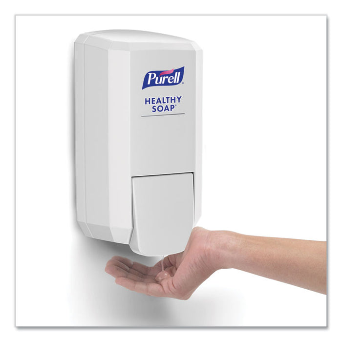 CS2 Healthy Soap Dispenser, 1,000 mL, 5.14 x 3.88 x 10, White, 6/Carton