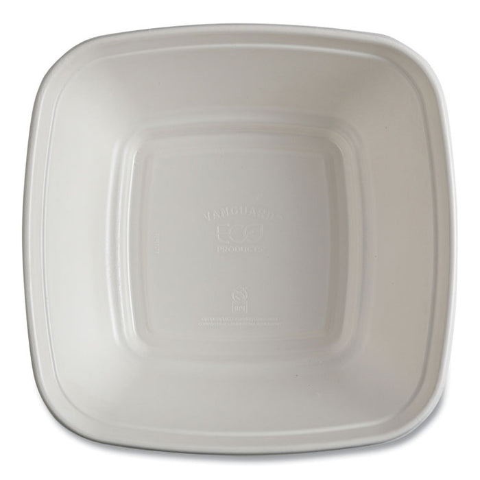 Regalia Sugarcane Servingware, Bowl, 160 oz, White, 100 Bowls/Carton