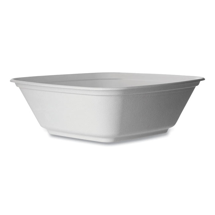 Regalia Sugarcane Servingware, Bowl, 160 oz, White, 100 Bowls/Carton