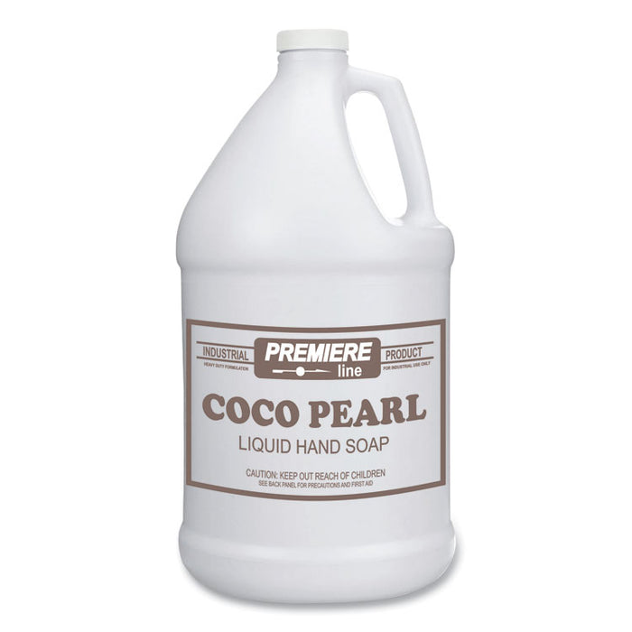 Coco Pearl Liquid Hand Soap, Coconut Scent, 128 oz, 4/Carton