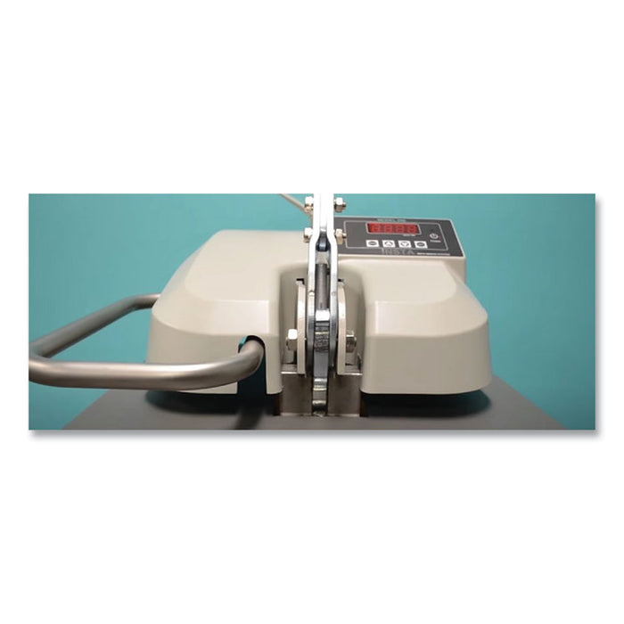 256 Manual Heat Press, 32 x 40 x 22, Beige/Black