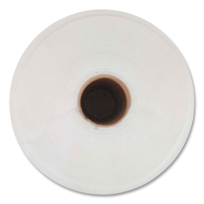 Hard Wound Towel, 1 Ply, 8" x 700 ft, White, 6/Carton