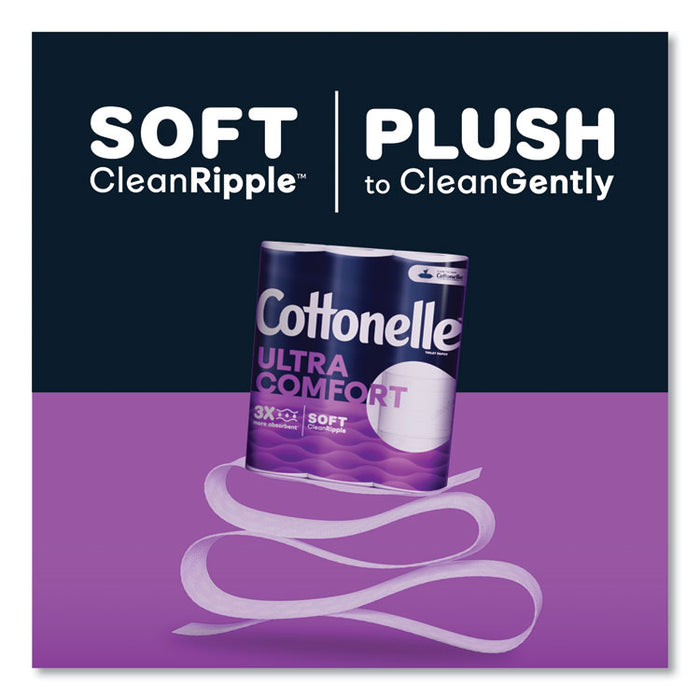 Ultra ComfortCare Toilet Paper, Soft Tissue, Septic Safe, 2-Ply, White, 284 Sheets/Roll, 12 Rolls/Pack, 48 Rolls/Carton