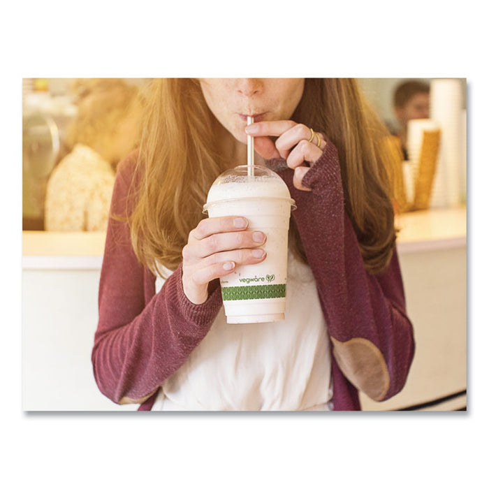 96-Series Cold Cup, 16 oz, Plastic, Clear/Green, 1,000/Carton