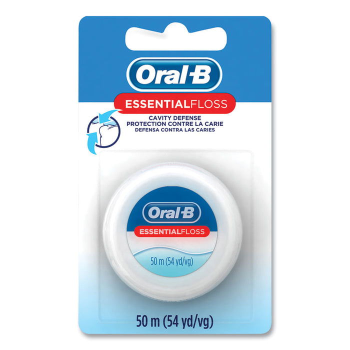 Essential Floss, 55 yd, Unscented, 24/Carton