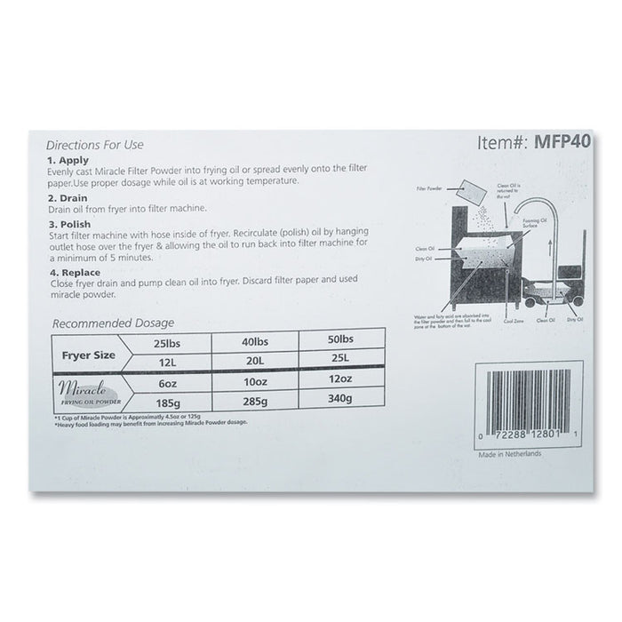 Filter Powder, 25 L, 40 lbs Box